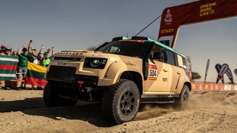 Defender доминирует на старте «Дакара-2026»

Defen...