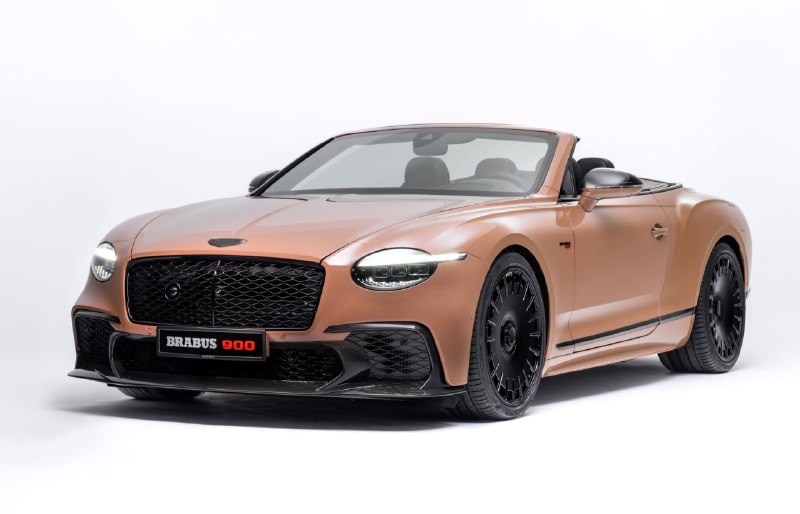 Тюнинг-ателье Brabus впервые доработало Bentley

B...