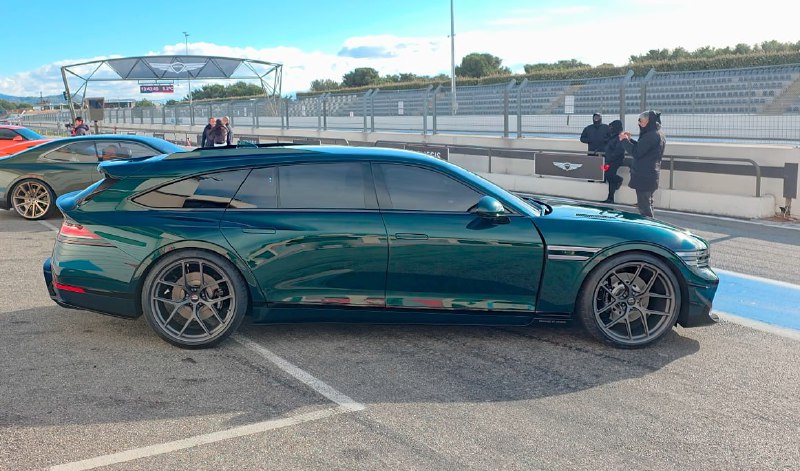 Genesis показал роскошный универсал на базе седана...