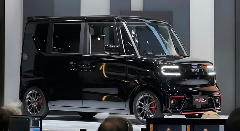 BYD показал электрический кей-кар Racco для Японии...