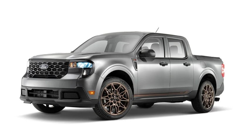 Ford показал заряженный Maverick с 300-сильным мот...