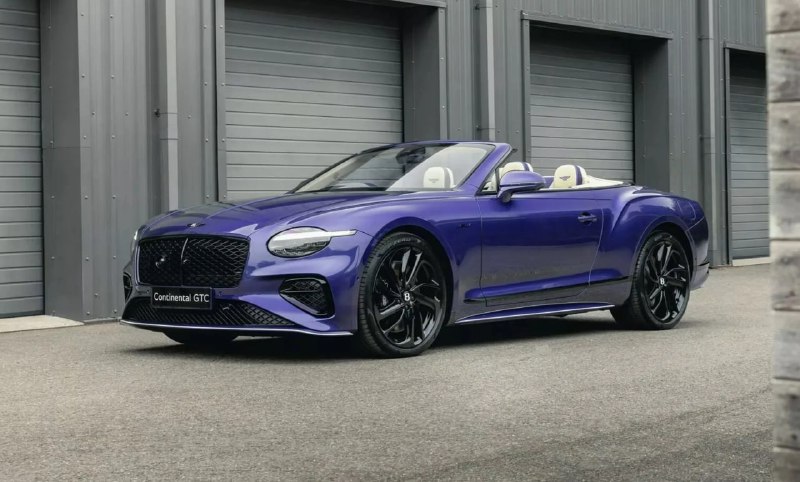 Bentley создала уникальный кабриолет GTC Speed 

B...