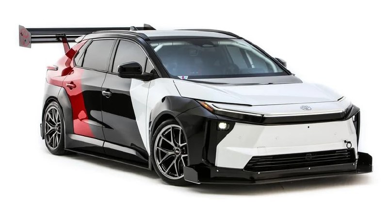 Toyota показала 400-сильный электрический спорткар...