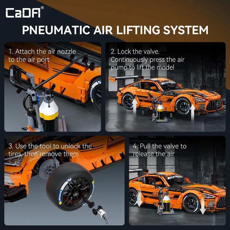 Китайцы показали «убийцу LEGO Technic» — бренд CaD... 1