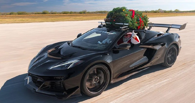 Chevrolet Corvette установил рождественский рекорд...