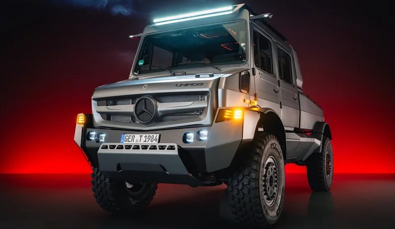 Mercedes превратил Unimog в грузовой пикап

Merced...