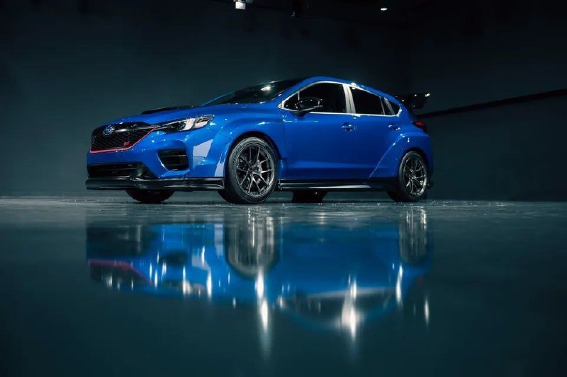Subaru выкатила новую версию WRX STI — это концепт...